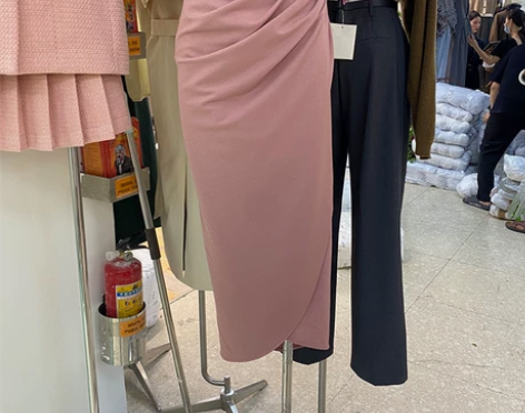 CZ ZHANG韩版修身高腰鱼尾裙秋季新款...