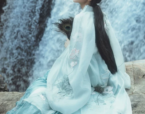 大全套爽快380钟灵记般若大袖衫搭齐胸襦裙...