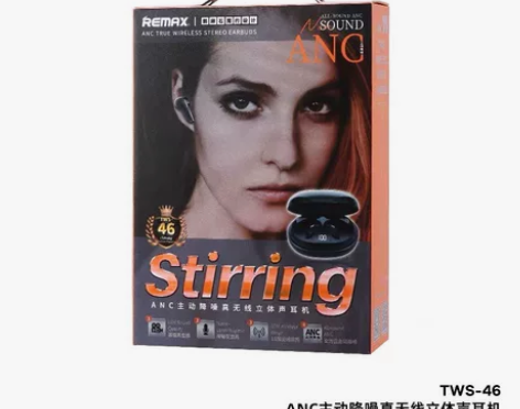 REMAX智能ANC主动降噪无线5.0双耳...