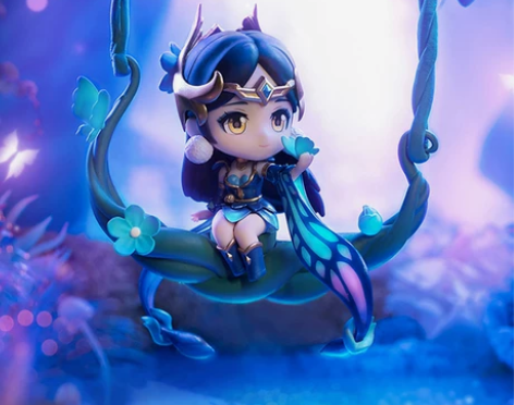 王者荣耀 手办 貂蝉。盒子丢掉了,前任送...