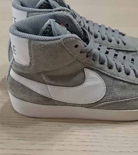 耐克 开拓者 水蓝色绝版 36.5码 银泰...