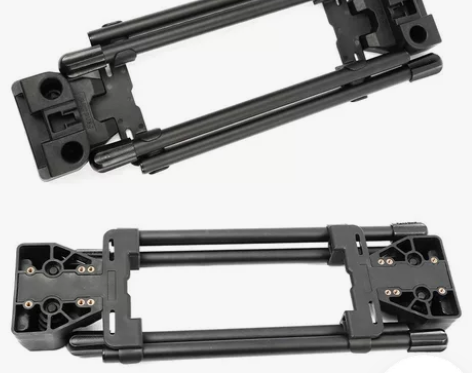 滑板桌腿配件户外露营桌滑板支架折叠展示架铝...