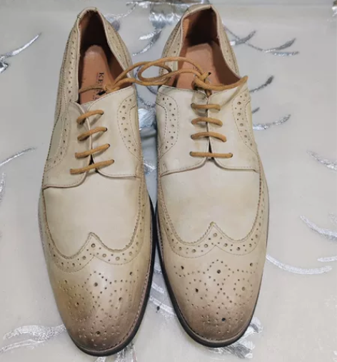 42码260品牌布洛克雕花皮底男鞋真皮男士...