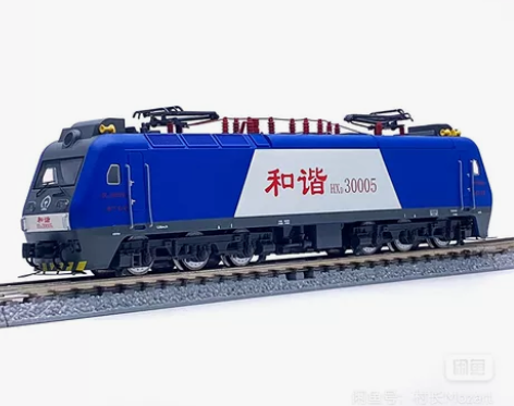 长鸣火车模型n比例HXD3！买来只是试过车...