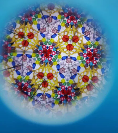 万花筒儿童益智小玩具女孩手工diy材料望远...