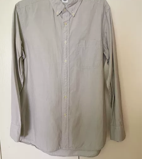 搬家前两件打包出 优衣库男士长袖衬衫 一件...