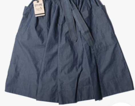 Petite Gamine棉布薄牛仔裙 买...