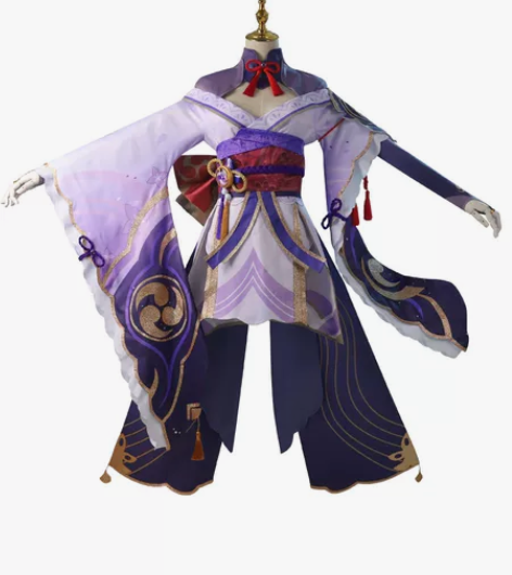 雷电将军cos服+假发次元依m码 三木君道...