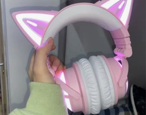 带包装 妖舞猫耳耳机3G头戴蓝牙款 声音效...