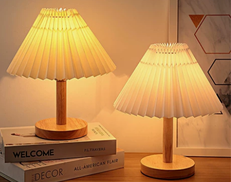 北欧ins风卧室床头灯日式小夜灯网红灯少女...