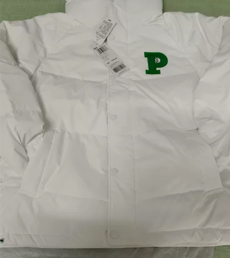 森马羽绒服男情侣外套冬新款宽松面包服潮牌字...