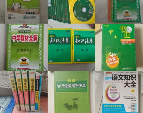 《高中生物学霸笔记》《书虫》《高中数学知识...