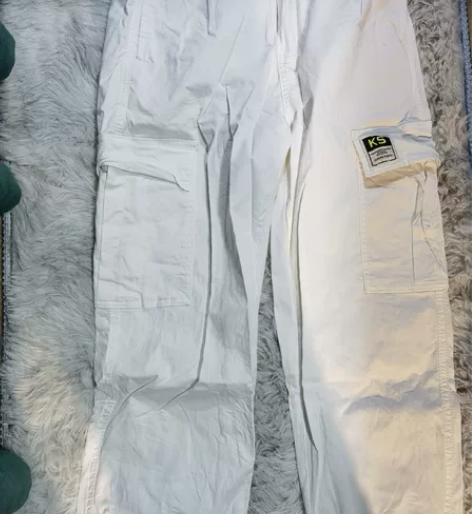 白工装裤   m码   35  包邮 感兴...