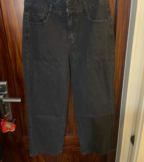 女士灰黑色牛仔裤  170/76A 全新没...