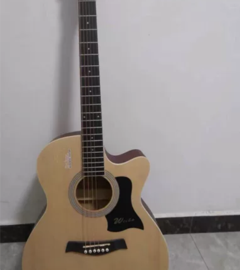 威伯民谣吉他初学者学生女男新手入门练习木吉...