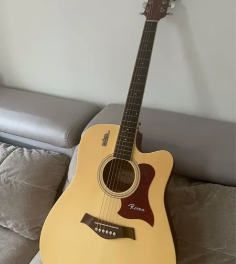 卢森r135，闲置吉他，还有本新手教程书，...