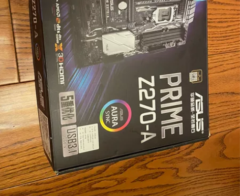 出自用华硕z270-a主板 i7 7700...