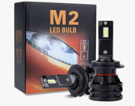 勒姆森原装M2汽车LED前大灯H7超亮切线...