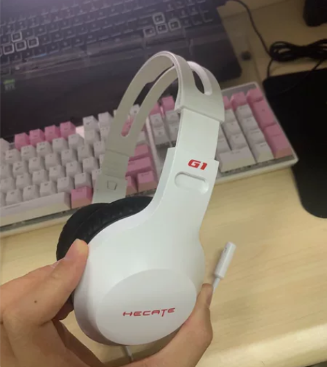 99新漫步者G1头戴式有线游戏耳机 买了一...