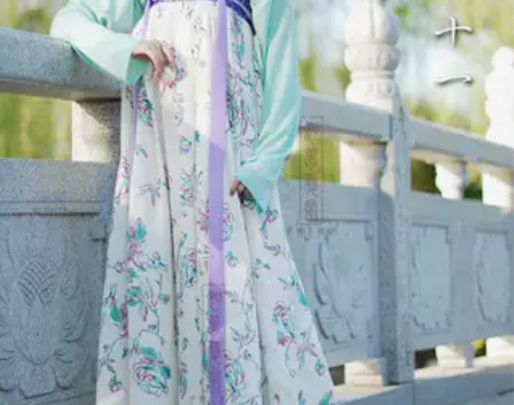 [如梦霓裳]汉服女装 齐胸襦裙[罗敷媚(十...