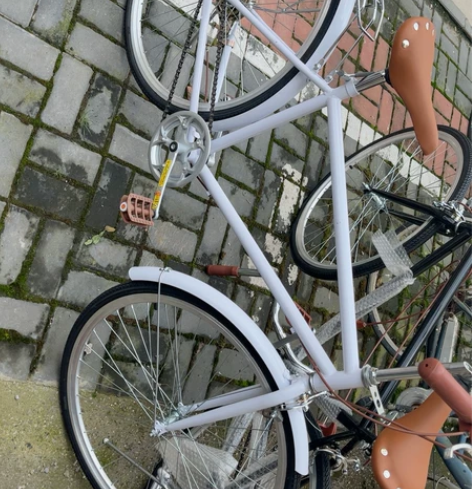 新自行车两辆廊坊自提通勤自行车就骑过一次暂...