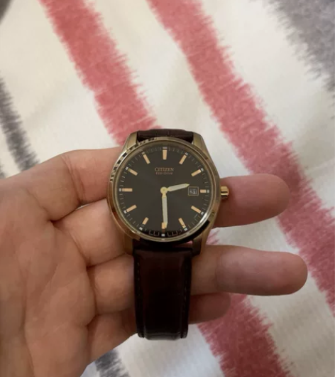 西铁城光动能手表，之前自己买的，女朋友又买...