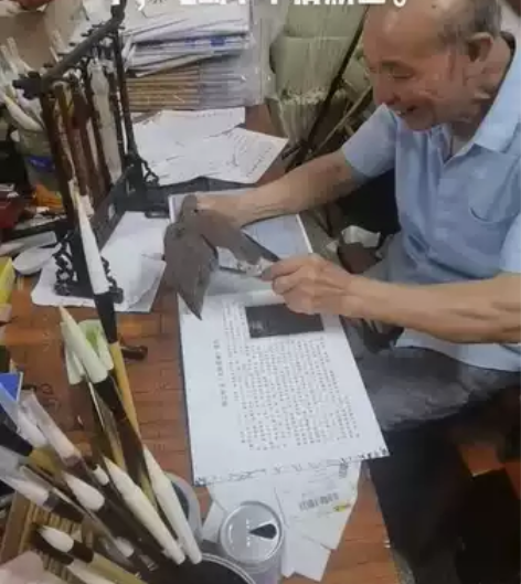 【玉华笔庄】纯尾小狼毫,大中小号一套 纯尾...