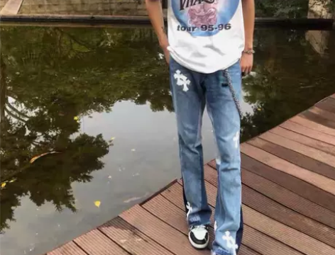 自主 remake 小羊皮刺绣 十字架无破...