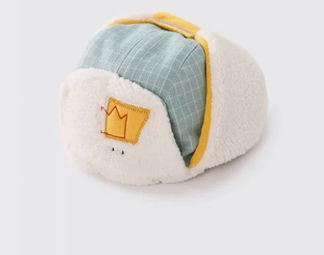 博睿恩婴幼儿雷锋帽秋冬款 头围48cm30...