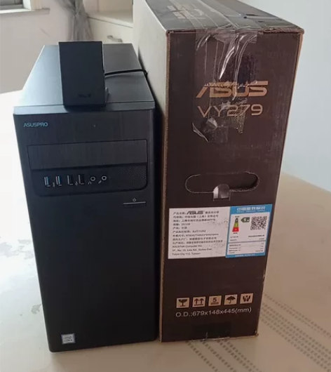 华硕i5 9400原装正品台式机一套，具体...