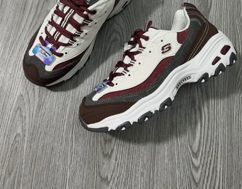 斯凯奇 女士熊猫运动鞋 实体店不开了,亏本...