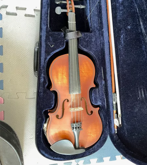 进口实木小提琴初学者手工专业级儿童成人乐团...