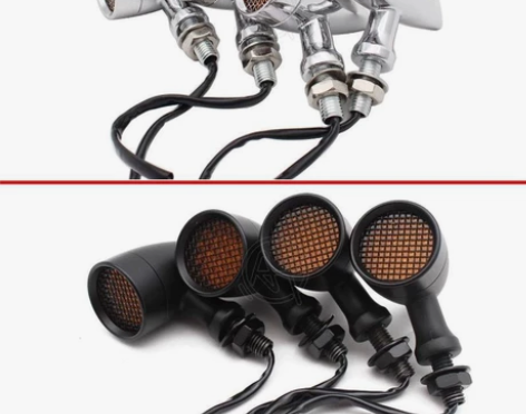 摩托车改装配件哈雷巡航太子车复古新款网格转...