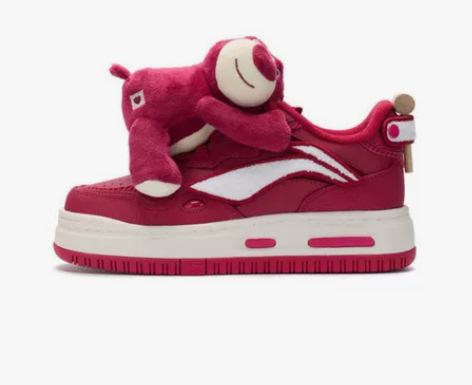 李宁草莓熊系列板鞋 38码得物购入！！！无...