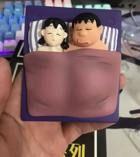 现货 机器猫哆啦A梦手办胖虎静香大雄二次元...