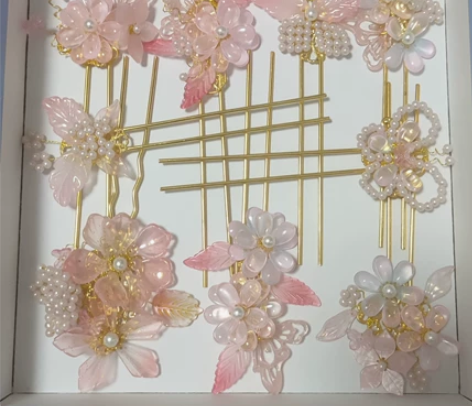 汉服发饰欧气福袋清仓百搭古风套装包邮新品全...