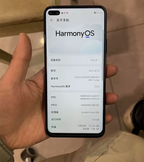 华为nova6 4g 8+128,...