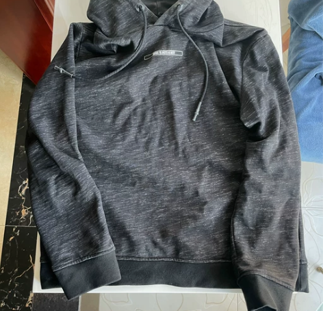 【秋冬卫衣】黑色男士卫衣，3XL，尺码略偏...