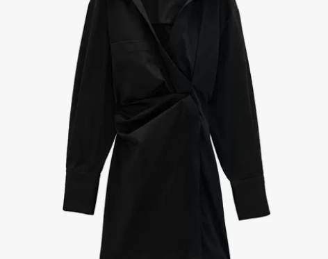 ZARA TRF 女装 长袖连衣裙 包臀裙...