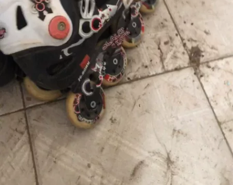 美洲狮旱冰鞋,滑轮鞋41码,松紧可调 感兴...