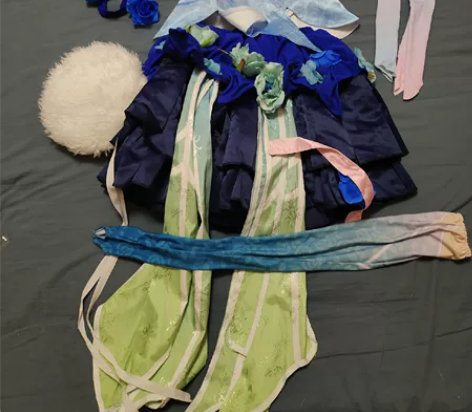 公孙离花间舞cos，单衣服，如图所示l码，...