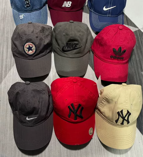 vintage古着帽子,复古棒球帽 价格不...