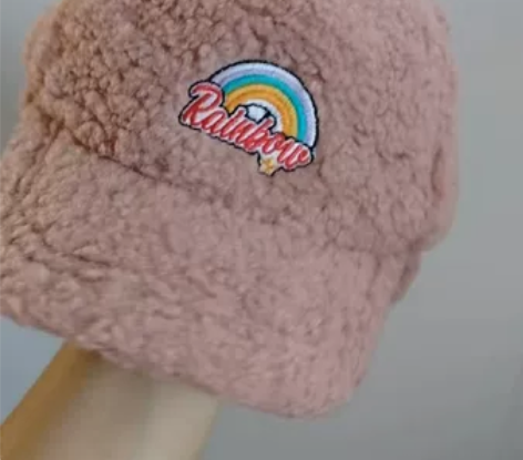 出口韩国百货商店的儿童毛绒帽尾单！ 头围：...