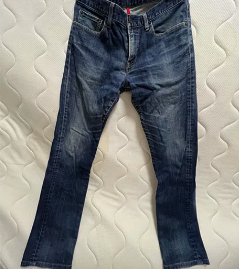 优衣库男士牛仔裤，165，76A，专柜购买...
