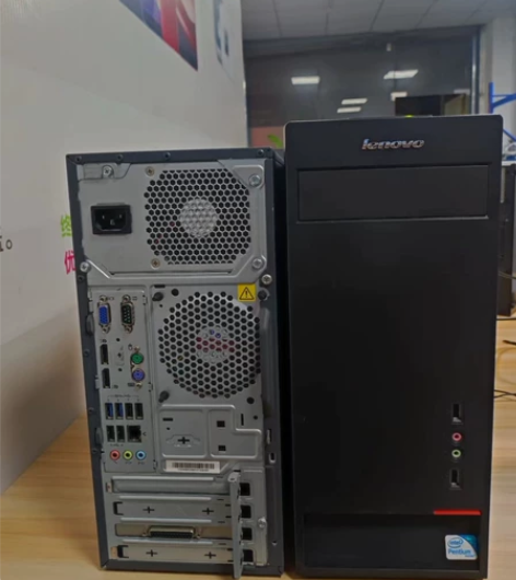 联想原装台式电脑主机办公家用i3i5品牌电...