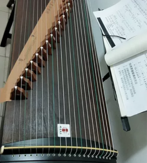 当初买来想学，结果用了不到5次，古筝还没怎...