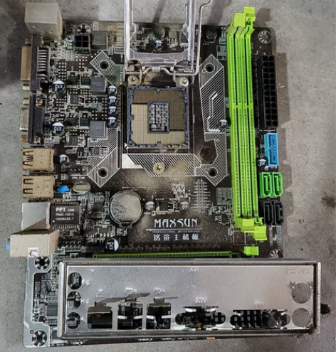 梅捷h81dl turbo原装拆机主板，要...