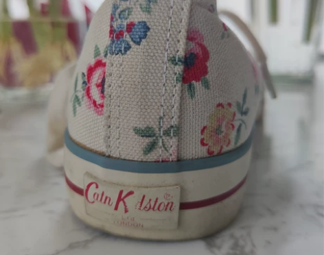 CathKidston 田园碎花帆布鞋 ...