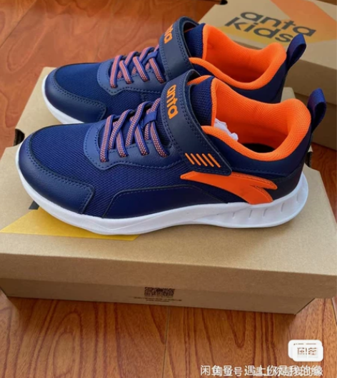 安踏男童运动鞋，蓝色38码和39码全新正品...