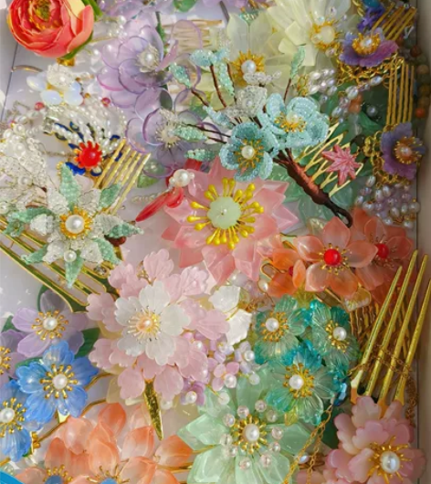 汉服发饰超值发簪福袋原创手工簪娘清仓古风饰...